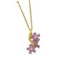 Titanium Steel Flower Necklace Women Elegant Luxury Fashion Collarbone Chain Jewelry