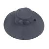 Foldable Fisherman Hat Detachable Hat Top Sun Protection Hat Lightweight Large Brim Sun Hat  Travel