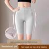Plus Size Women's Safety Leggings with Anti-Exposure Wave Edge and Ice Silk, 2-in-1 Underwear.