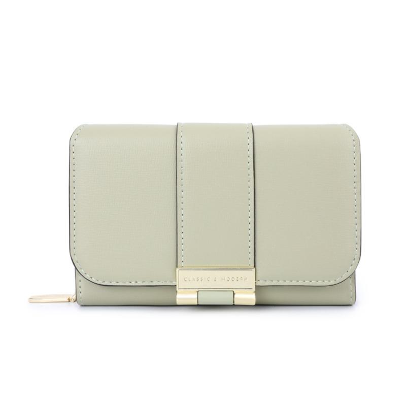 Multifunkční peněženka Módní Všestranná Jednoduchá Roztomilá Univerzální Mince Peněženka Třídílná Karta Držitel Peněženka Vysoká Kvalita