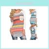 Womens Casual Cotton T Shirt Loose Fit Fashion Shirt Long Sleeve Top For Daily Wear