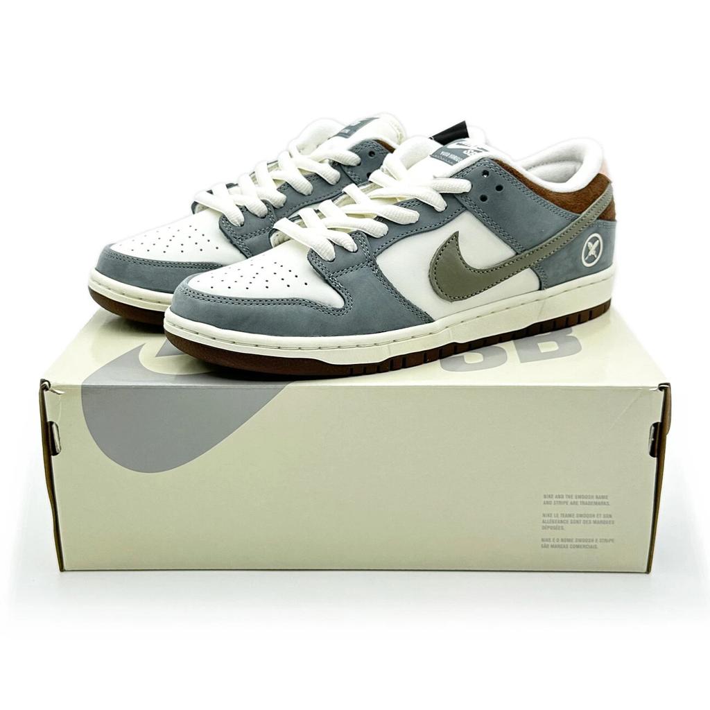 FQ1180-001 Yuto Horigome × Nike SB Dunk Low Pro QS Wolf Iron Grey Sail (Men's)