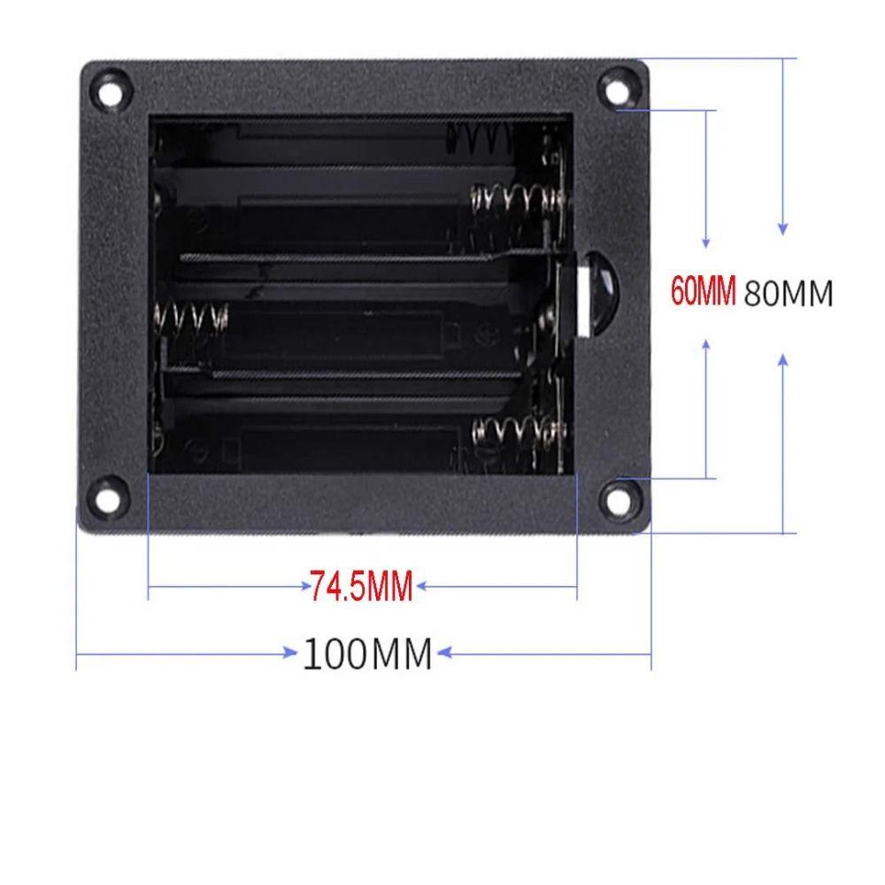 5pcs 18650 Empty Box for 18650 Battery Thickening Material Battery Pack Container  18650 Battery