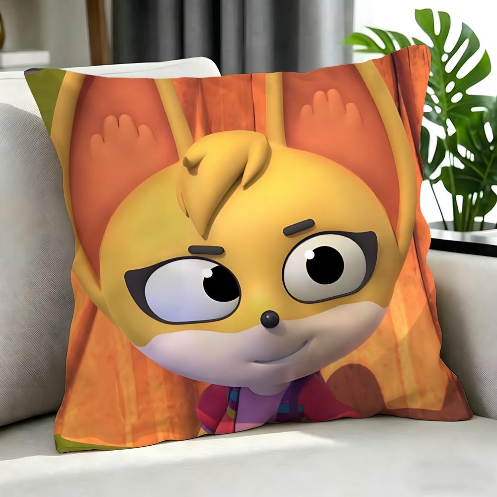 cartoon The Creature Cases Cushion Cover Cushion Cover Set Pcs x x x Pillowcase Decorative Sofa Home Decor
