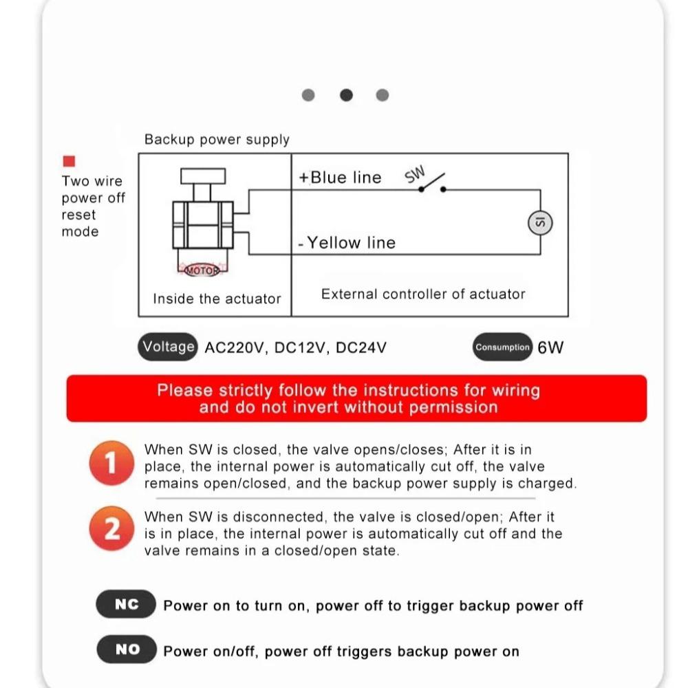 Robinet cu bilă electric cu 2 căi DN50 Corp din alamă Actuator motorizat durabil