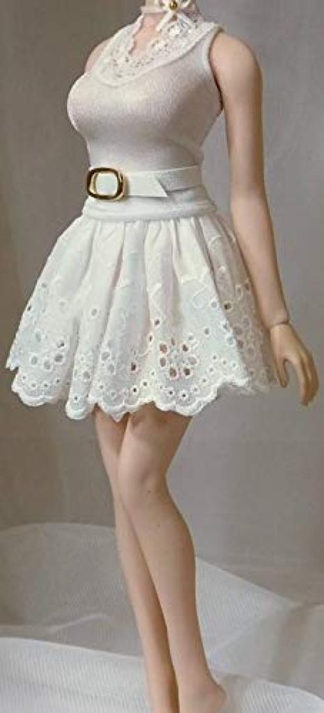 Figurka Piękno Styl GDS Biała Jednoczęściowa i ciało nie [TOYBARJAPAN] 1/6 Akcesoria/Elegancki (Głowica w zestawie)