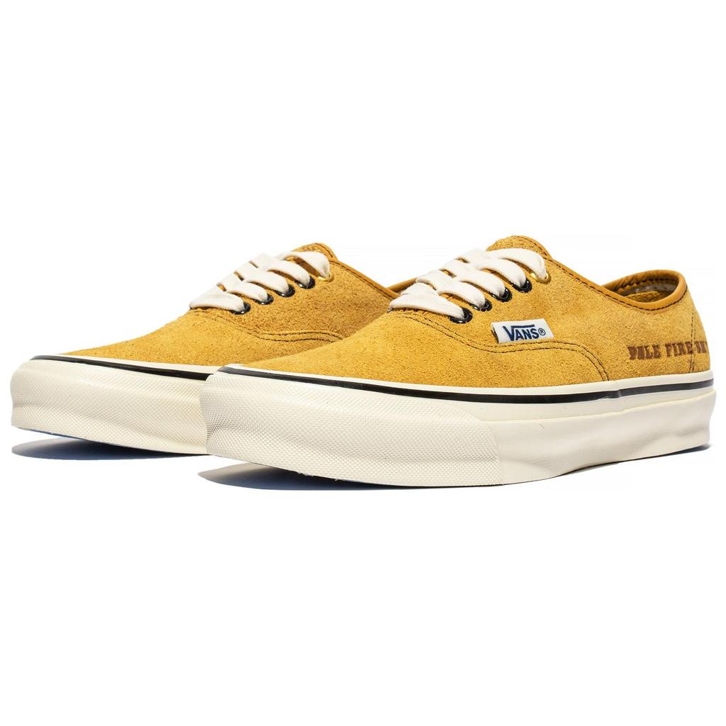 Vans Vault Og Authentic Sp Lx Julian Klincewicz Suede Nugget Gold (Unisex) Skateboard Shoes VN0A5DYGAR6