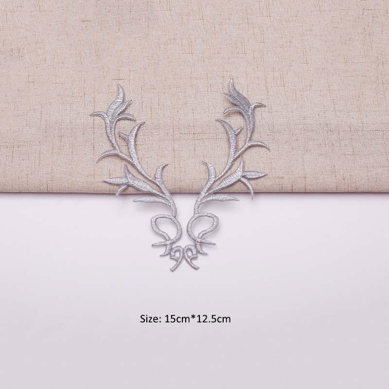 Diy Garment Decorative Hotfix Accessories Patch Sticker Embroidery Costume Dress Bag Hat Edge Embellished Iron-on Applique Patch