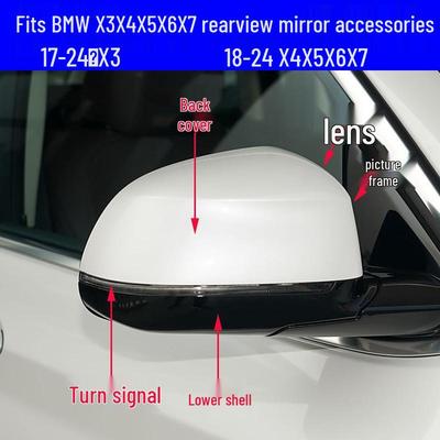 Calotta Lente Frecce Specchietto Retrovisore BMW X3/X4/X5/X6/X7 G01/G02/G05/G06/G07