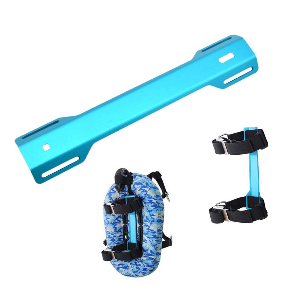Aluminum Alloy Scuba Diving Single Tank Adapter (STA) Backplate