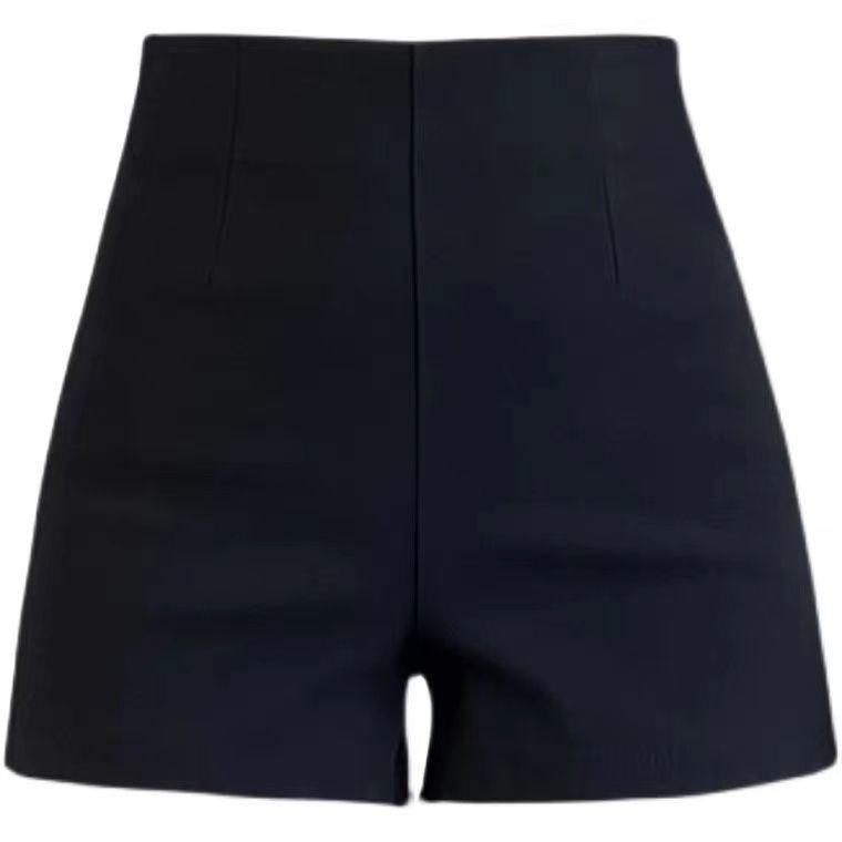 

Plus Size Women s A-line High Waist Wide Leg Shorts - Summer 2025 XS for 70-86 kg