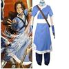 Katara Avatar Cosplay Blue Costume Girl Halloween Outfits New