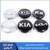 4 Stück 58mm Auto Radnabenkappen Emblem Dekorative Abdeckung für EV9 EV6 Stinger Niro K5 K9 Sorento Ceed Sportage Forte RIO