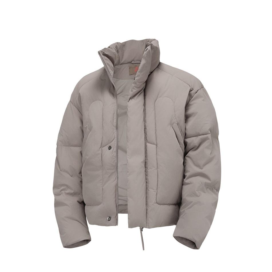 

NICE3RULE Men s Japanese Retro Stand Collar Bomber Jacket - Winter Cotton Design NM001 L