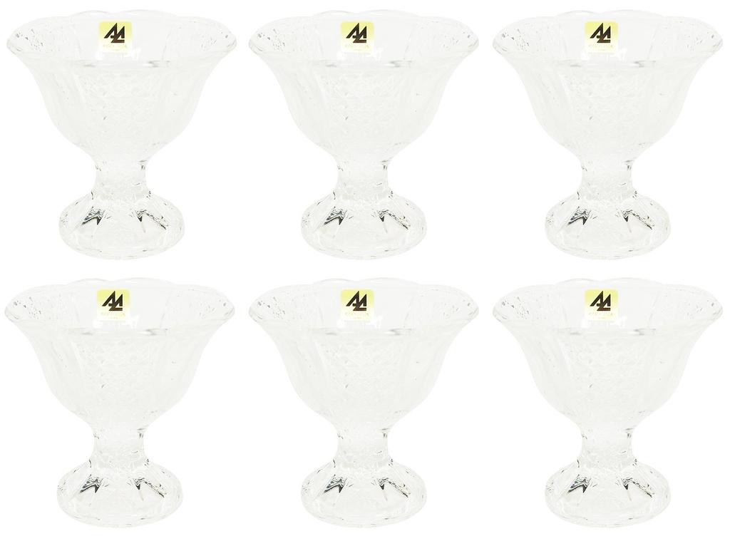 ADERIA Ibuki Horse Cup Clear Set of 6 Crystal Glass Made In Japan Sake Cup Sake Glass Cold Sake Choko Sake Cup Stylish Gift Present Celebration Day