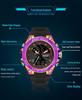 Sanda Multifunctional Sports Watch for Teen Boys: Dual Display, Luminous, Waterproof, with Alarm