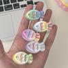 Hair Accessories Plastic Kids Barrette Jelly Girly Cartoon Fish Hairclip Candy Color Cute Taiyaki Side Clip Hair Styling