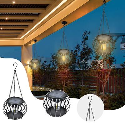 Solar-Led-Licht Hängen Licht Zubehör Indoor Und Outdoor Garten Hof Solar Licht