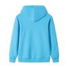Couple's Casual Solid Color Hooded Sweatshirt - Heavyweight 320g Pure Cotton, Long Sleeve, for Spring and Autumn.