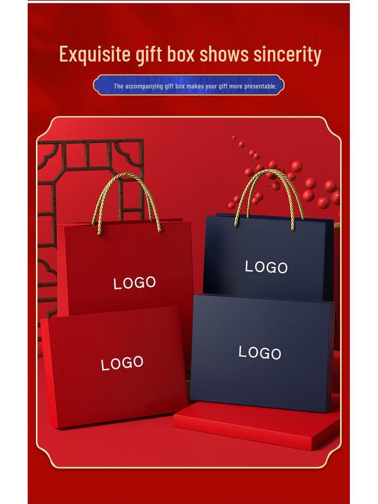 Creative Cultural Souvenir Gift Sets: Event Conference Boxes with Logo-Engraved Thermos Cups
