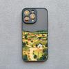 Rural Farm Scenery Pattern Phone Case For iPhone 17 16 15 14 Pro Max Plus 13 12 11 Pro Max Mini Cute Shockproof Back Cover Funda