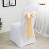 Elegante Coprisedia Decorazione con Nastro per Matrimonio