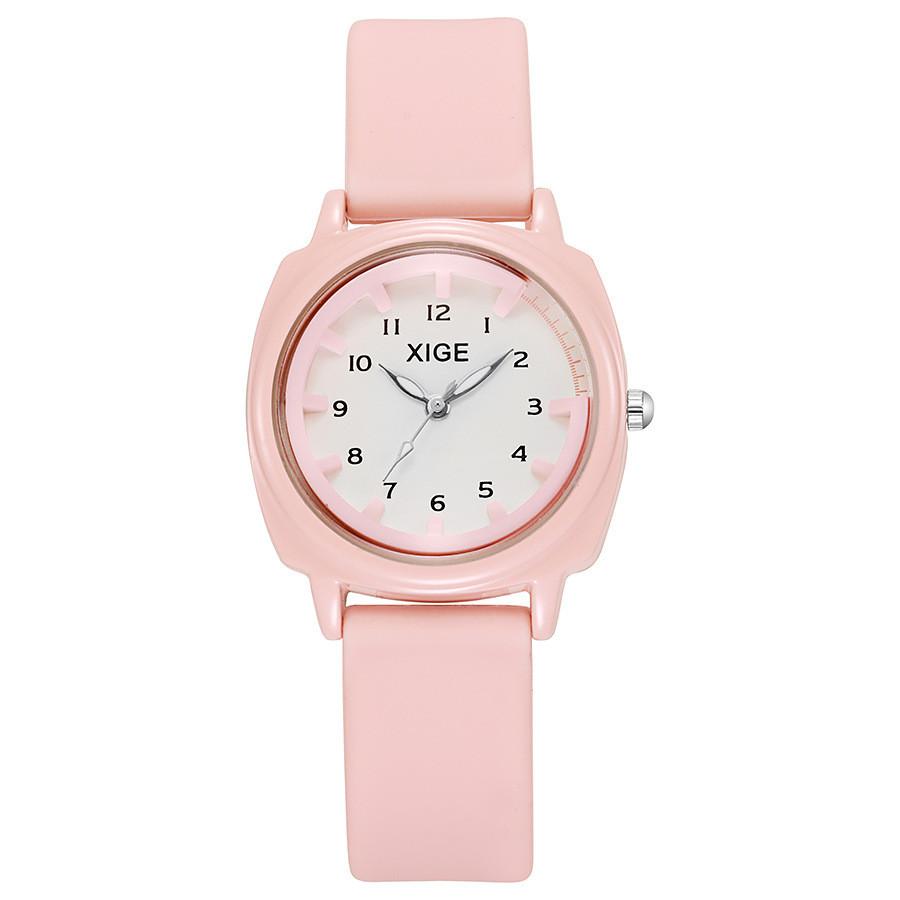 Silicone Waterproof Watch For Students With Quartz Movement And Vintage Retro Style For Men Women
