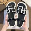 Thick-soled Sandals Summer Shoes Fairy-like Style Versatile Flip-flops