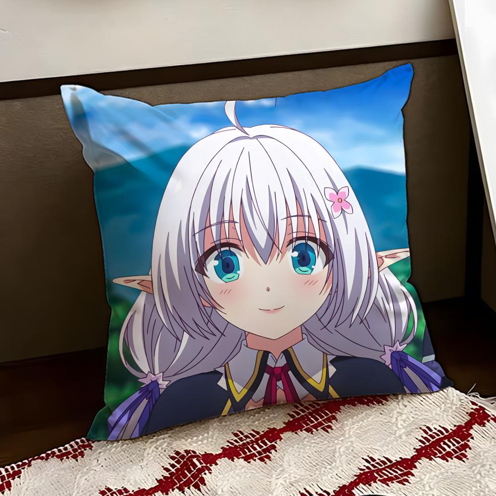 Anime TGDL Cushion Cover Reversible Soft Durable Pillow Cover Home Car MultiScene Use for Daily Comfort
