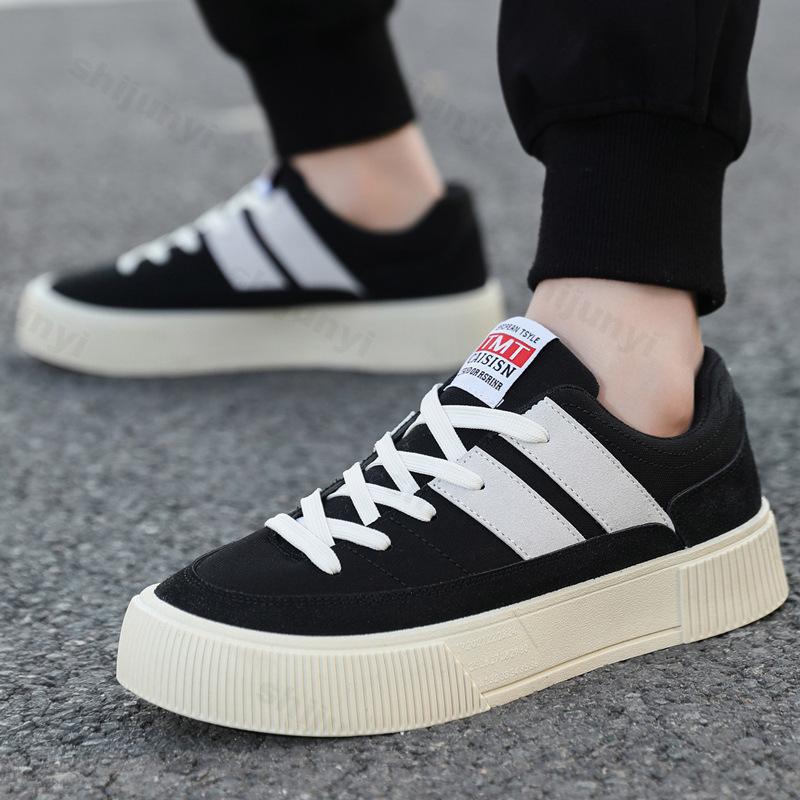 Fashion Men Casual Sports Shoes 2025 Autumn Comfortable Anti Slip Vulcanized Shoes Thick Soles Platform Outdoor Running Shoes Zapatillas