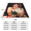 Chappell Roan Midwest Princess Blanket Fleece All Season Multifunction Super Warm Throw Blanket for Home Couch Bedspreads