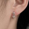 -_[Celebrity Worn] [14K Gold] Emma Oval Cubic Earrings