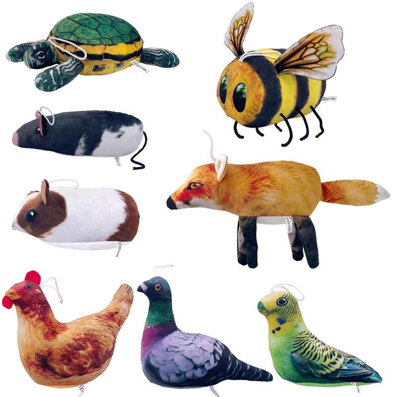 Realistisches Plüschtier Grenzüberschreitende Simulation Taube Huhn Vogel Stofftier