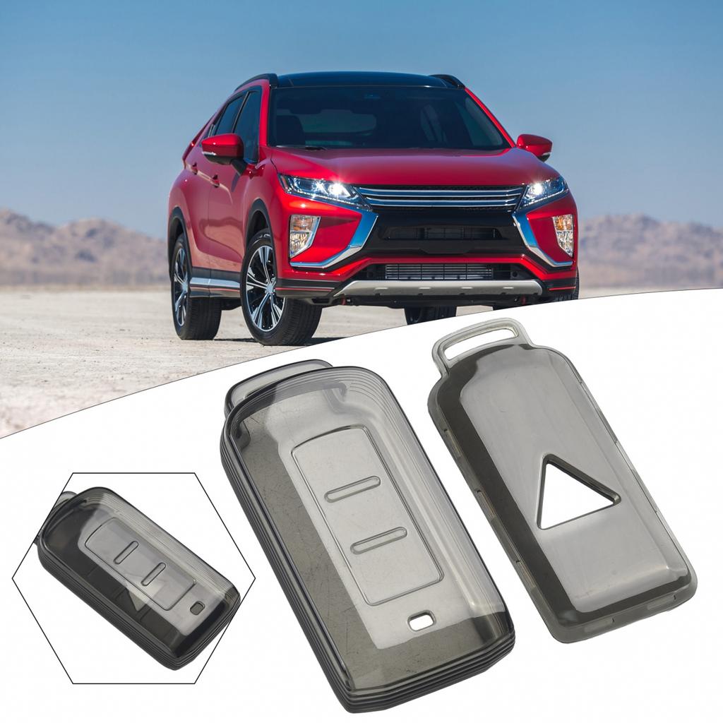 Black Transparent Key Case For ASX Mirage For Eclipse Cross