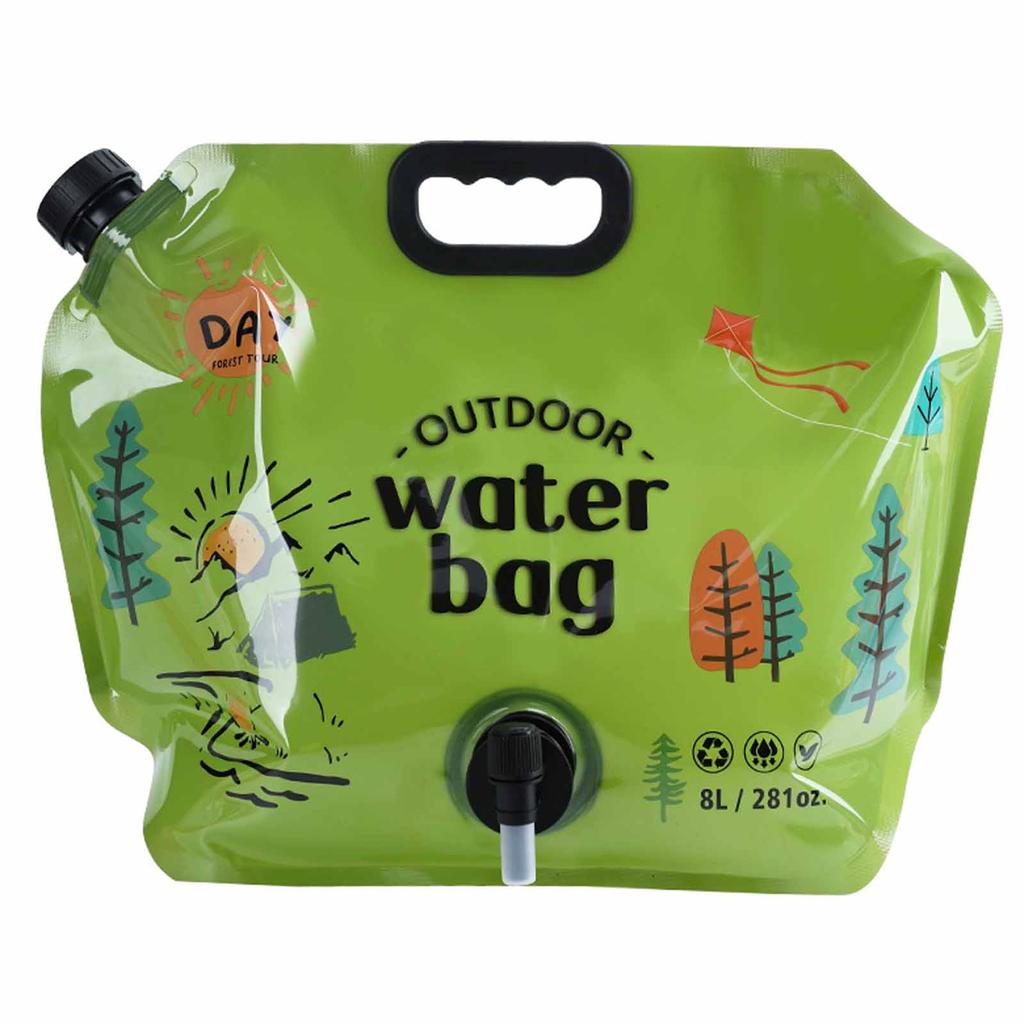 Portable Water Storage Bag–Foldable Thick Water Container for Camping, Hiking, Outdoor Travel, Emergency Drinking Water, Lightweight  Water Bag