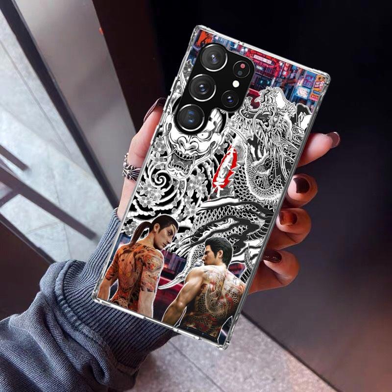 Yakuza 0 Game Phone Case For Samsung Galaxy S23 S24 S25 Edge S26 Ultra S22 + S21 Plus S20 FE Cover Silicone Print Shell Galaxy S