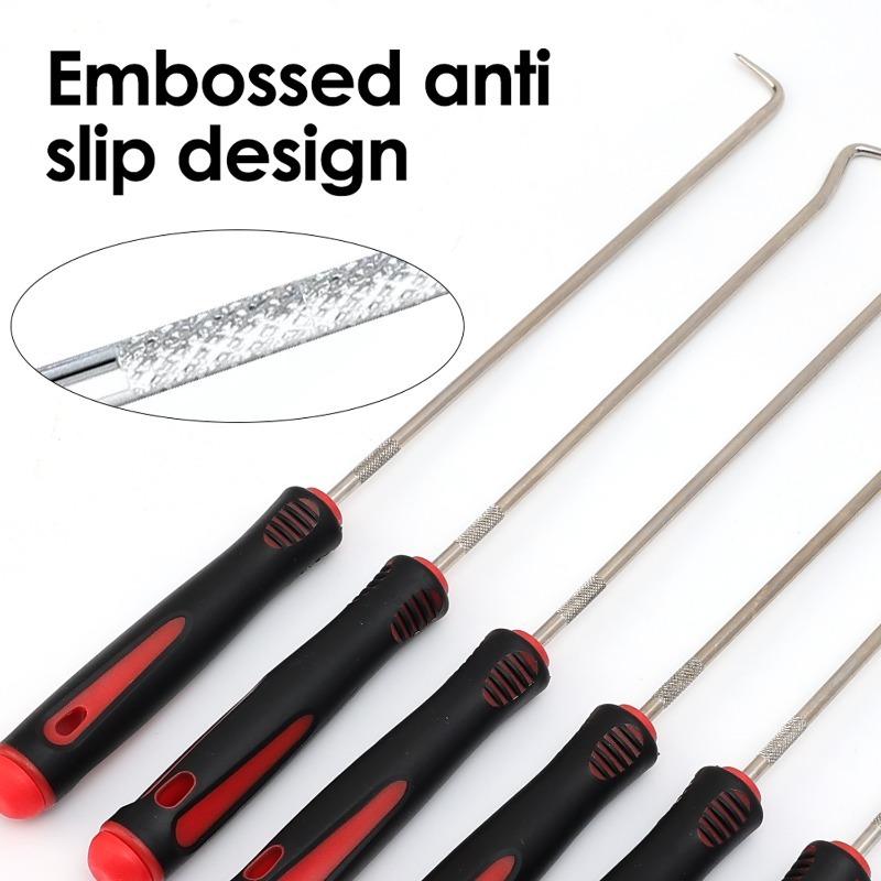 Car Oil Seal Screwdrivers Set Car Remover Pick Hooks Vehicle O-Ring Seal Gasket Puller Auto Durable Maintenance Tools 6PCS