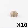 MOC Military Figures Accessories Building Blocks Helmet Night Vision Vest Knee Pads Tactical Belt Protective Mask Toys Kids J068