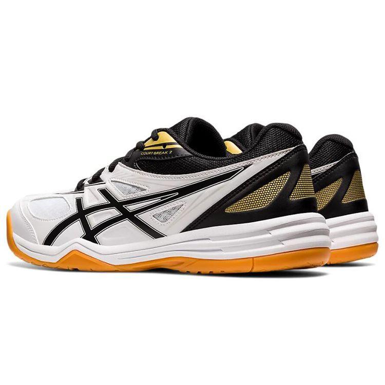 Asics Court Break 2 White Black Unisex Sneakers 1073A013-102