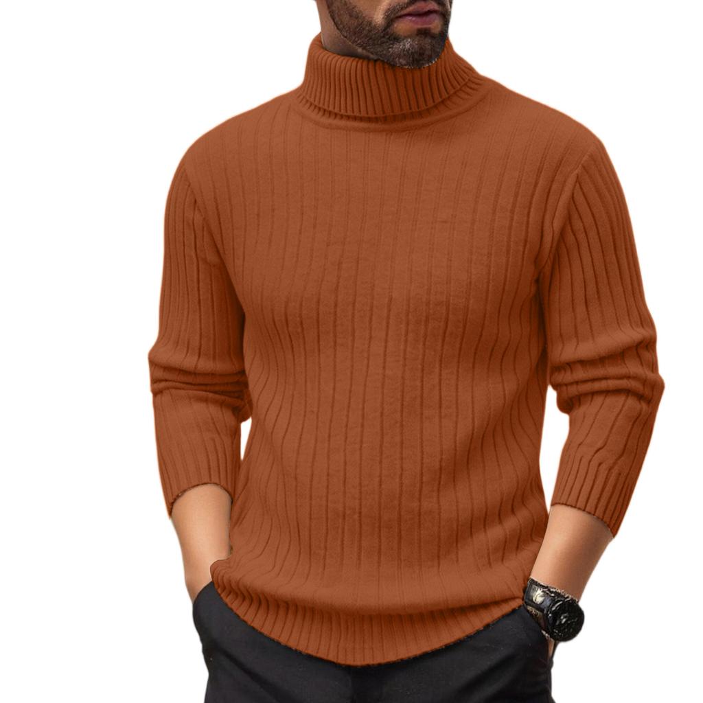 Men's Cardigan Sweater   Pullover Cardigan Long-Sleeved Knitted Sweater
