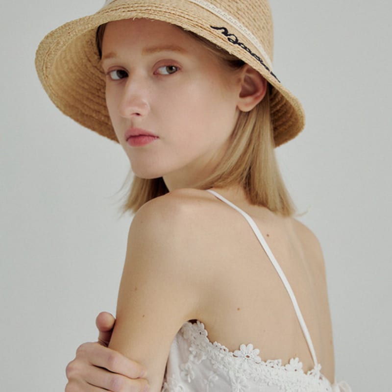 

Шляпа клош из французской рафии Маршен natural