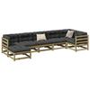 VidaXL Garden Lounge Set 7 Pcs with Cushions Impregnated Pine Wood, Outdoor Sofa Set, Sofa Set of 3299548
