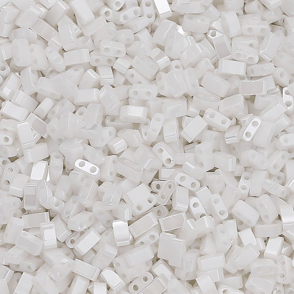 100pcs Double Hole Czech Glass Seed Beads Colored Spacer Loose Beads for DIY Necklace Bracelet Earring Jewelry Making Supplies