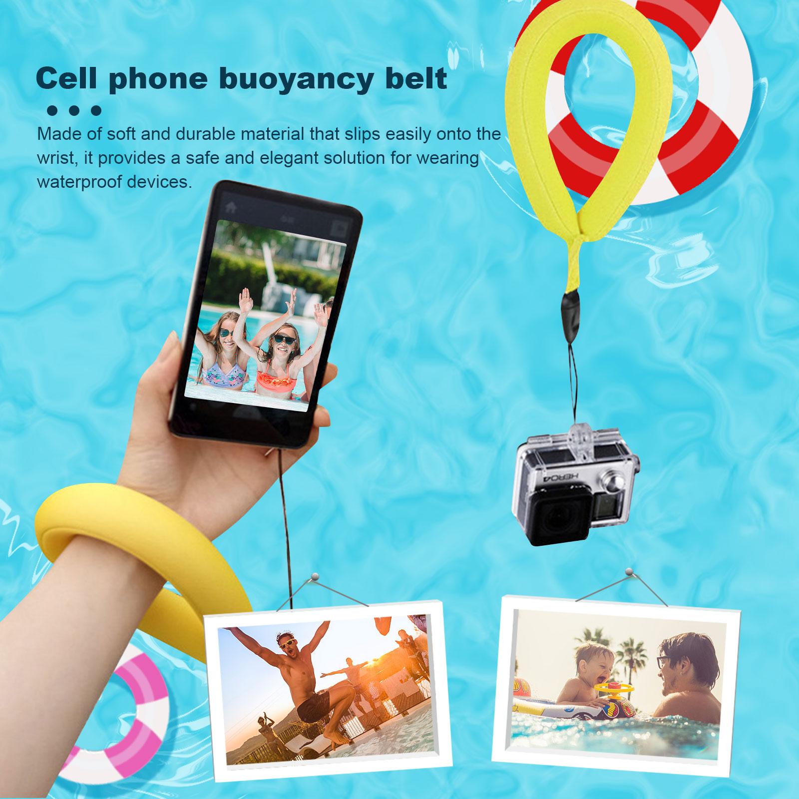 

Camera Buoyancy Wrist Strap Waterproof Float Belt for Camera Phone (Yellow)