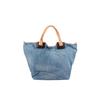Tote Bag - LE TEMPS DES CERISES - Eco 2 Denim - Blue - Magnetic Closure - 38x54x18 Cm