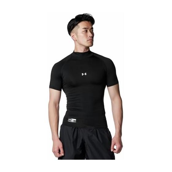 Under Armor Baseball Baseball UA Wear Heat Gear Armor Compression Short Sleeve Mock Undershirt High Neck Short Sleeve 1358642