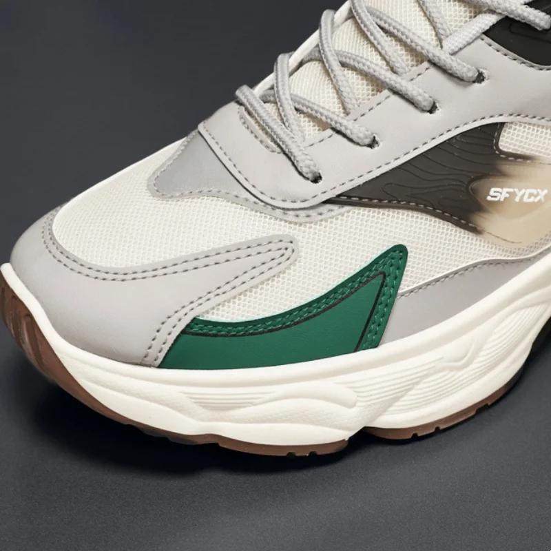 Fashion Soft Men Running Shoes Breathable Anti Slip Mens Walking Sneakers Comfortable Cushioning Road Jogging Casual Sport Shoes