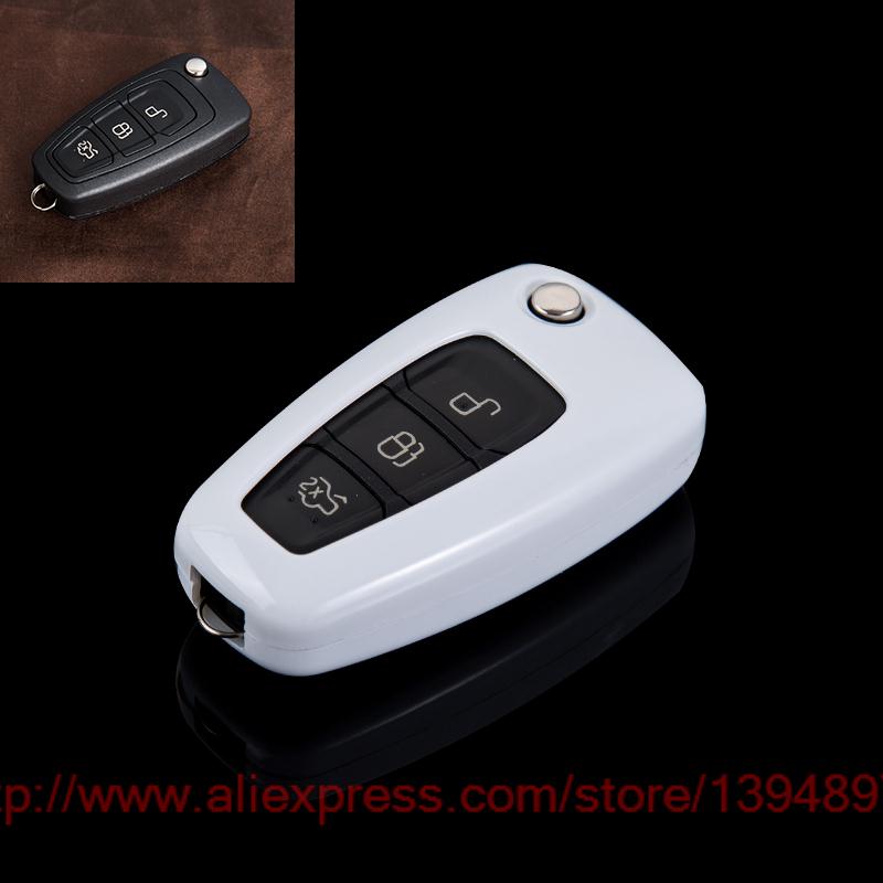 Car ABS Key Chian/key Cover/key Case/key Bag Fit for Ford Focus Ecosport Kuga Escape Fiesta Edge Mustang S-MAX