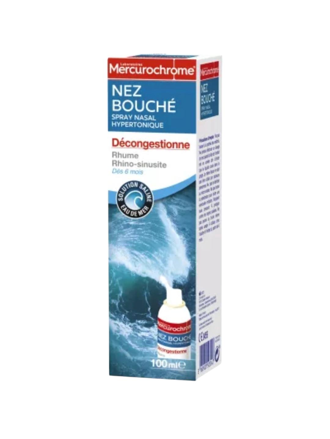 

Hypertonic nasal spray 100 ml - Mercurochrome