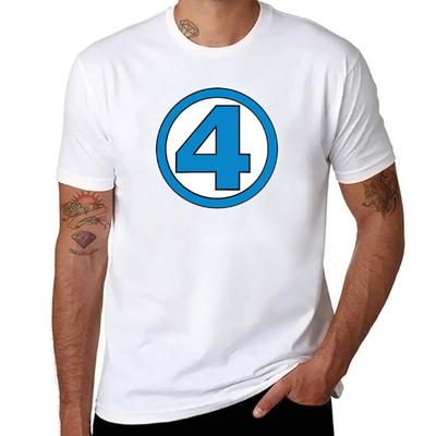 Nova Camiseta Personalizada Camiseta Camisetas para Homens Fantástica Camiseta Roupas de Anime Camiseta Harajuku Streetwear Tops de Algodão Quatro